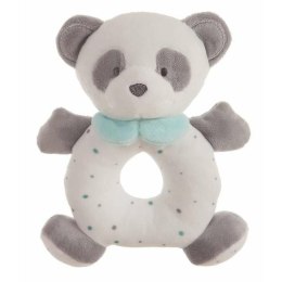 Grzechocząca przytulanka Miś Panda Turkusowy 20 cm