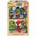 Układanka puzzle Educa Spidey & His Amazing Friends (2 x 25 pcs)