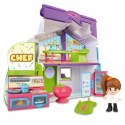 Playset Pinypon Chef & Stylist & High School 3 w 1