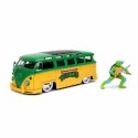 Playset Teenage Mutant Ninja Turtles Leonardo & 1962 Volkswagen Bus 2 Części