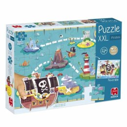 Puzzle dla dzieci Diset XXL Łódź Piracka 48 Części