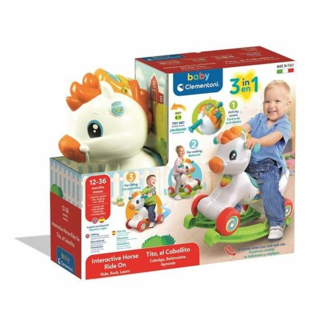 Rower trójkołowy Clementoni Tito 54 x 46 x 18,5 cm Koń