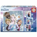 Układanka puzzle Frozen Stopniowe zwiększanie trudności