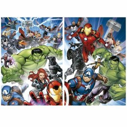 Zestaw 2 Puzzli The Avengers 100 Części