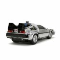 Samochód Sterowany Radiowo Back to the Future Delorean Srebrzysty 1:16