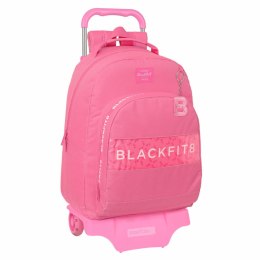 Torba szkolna z kółkami BlackFit8 Glow Up Różowy 32 x 42 x 15 cm