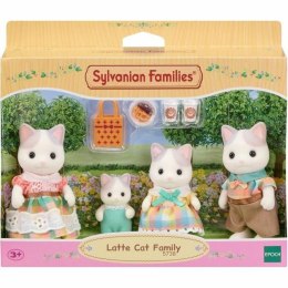 Akcesoria do Domku dla Lalek Sylvanian Families 5738 Latte Cat Family