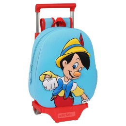 Torba szkolna z kółkami Disney Czerwony Jasnoniebieski (28 x 10 x 67 cm)