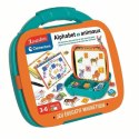 Gra Planszowa Clementoni Magnetic Letters & Animals Case (FR)