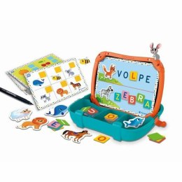 Gra Planszowa Clementoni Magnetic Letters & Animals Case (FR)