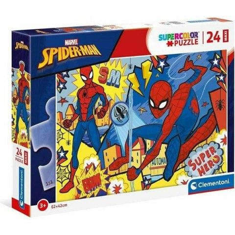 Puzzle dla dzieci Clementoni Marvel Spiderman 24216 Maxi 24 Części