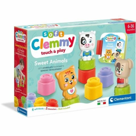 Zestaw do budowania Baby Born Cubes & animals Soft Clemmy (FR) Książka 9 Części