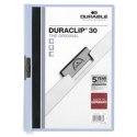 Folder z teczkami Durable Duraclip 30 Niebieski Przezroczysty A4 25 Części