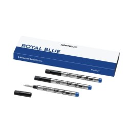 Wkład do długopisu Montblanc ROYAL BLUE Niebieski (3 Sztuk)