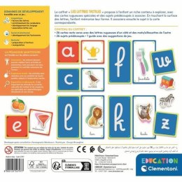 Zabawa Edukacyjna Clementoni Les lettres tactiles (FR)