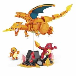 Zestaw do budowania Megablocks Charmander Charmilion Charizard Pokémon 300 Części