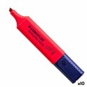 Marker fluorescencyjny Staedtler Textsurfer Classic Intensywny Rudy (10 Sztuk)