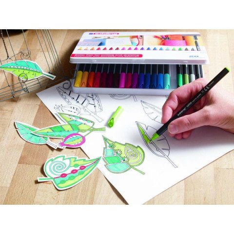 Mazaki Edding 1200 Jasnopomarańczowy (5 Sztuk)