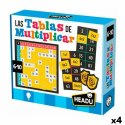 Zabawa Edukacyjna HEADU Tablas de multiplicar (4 Sztuk)