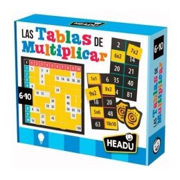 Zabawa Edukacyjna HEADU Tablas de multiplicar (4 Sztuk)