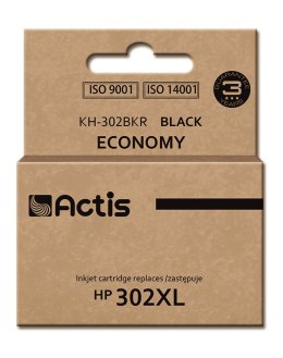 Actis KH-302BKR Tusz (zamiennik HP 302XL F6U68AE; Premium; 15 ml; czarny)