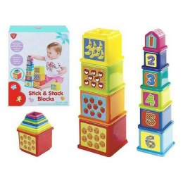 Klocki Segmentowe PlayGo (10 pcs) 10,2 x 50,8 x 10,2 cm