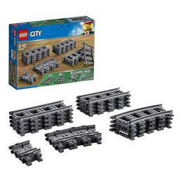 Zestaw do budowania City Tracks and Curves Lego 60205 Szary