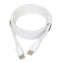 IBOX KABEL IKUTCS1W USB-C 60W SILICON 1M WHITE