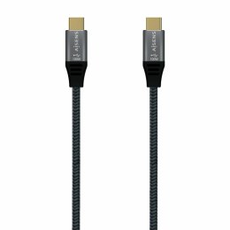 Kabel USB-C Aisens A107-0628 1 m Szary (1 Sztuk)