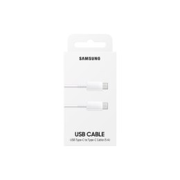 Kabel USB-C Samsung EP-DN975BWEGWW Biały 1 m (1 Sztuk)