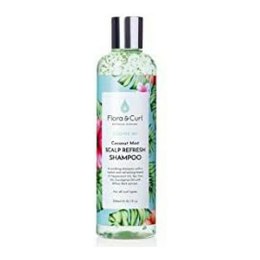 Szampon Nawilżający Flora & Curl Soothe Me Mięta Kokos Odświeżający (300 ml)