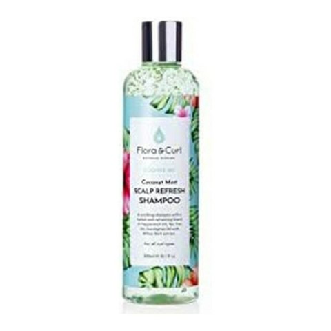 Szampon Nawilżający Flora & Curl Soothe Me Mięta Kokos Odświeżający (300 ml)