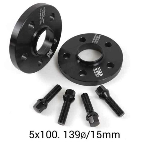 Zestaw Dystansów OMP 5X100 57,1 M14 x 1,50 15 mm (Odnowione C)