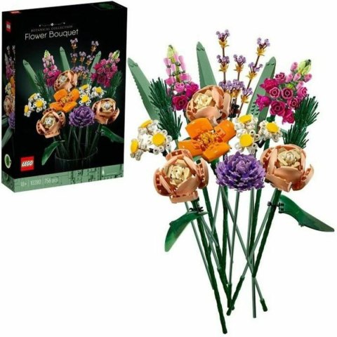 Playset Lego Flower Bouquet Dorosłych 756 Części