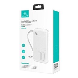 Powerbank PB56 10000mAh 2xUSB Biały