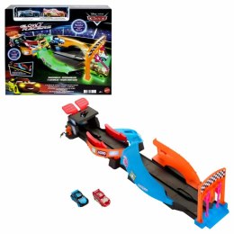 Tor z Wyrzutnią Mattel Glow Racers świecące w ciemności