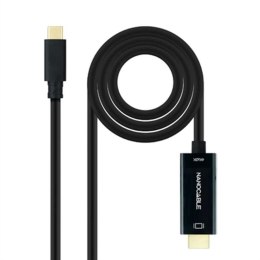 Kabel USB C na HDMI NANOCABLE 10.15.5133 3 m Czarny 4K Ultra HD