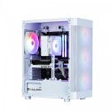 Obudowa I4 TG ATX Mid Tower 4 fans RGB Biała