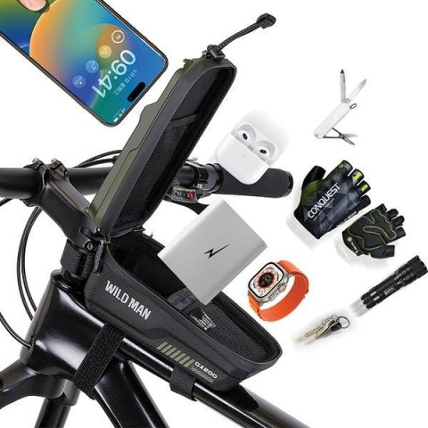 WILDMAN Etui/sakwa na ramę roweru GX200uchwyt rowerowy czarna/black