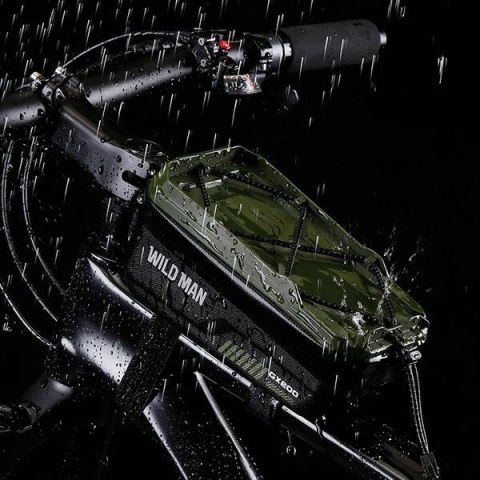 WILDMAN Etui/sakwa na ramę roweru GX200uchwyt rowerowy zielona/green