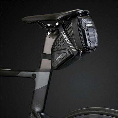 Etui/sakwa pod siodełko TAKEZERO TZ07 uchwyt rowerowy czarna/black