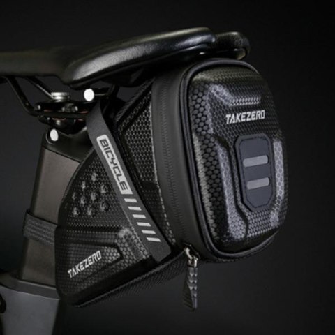 Etui/sakwa pod siodełko TAKEZERO TZ07 uchwyt rowerowy czarna/black