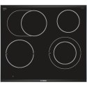 Płyta ceramiczna Bosch PKN675DP1D Serie 8 60 cm | 4 pola | PowerBoost | timer | czarny | bezramkowa