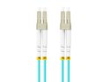 Patchcord światłowodowy Mm Lc/Upc-Lc/Upc Duplex 3.0mm 3m Aqua