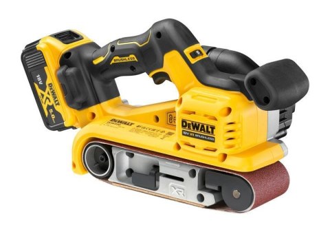 DEWALT SZLIFIERKA TAŚMOWA 18V DCW220P2 2x5,0Ah 75x533mm TSTAK