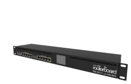 Router Mikrotik RB3011UiAS-RM Total Ethernet  Ports:11; Architecture:ARM 32bit; CPU core:2