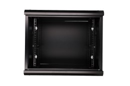 Extralink 9U 600x450 Czarna | Szafa rack | montowana na ścianie