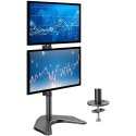 Techly ICA-LCD 2520V uchwyt / stojak do monitorów 68,6 cm (27") Biurko Czarny