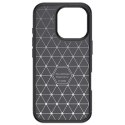 Beline Etui Carbon Armor iPhone 16 ProMax 6.9" czarny/black box