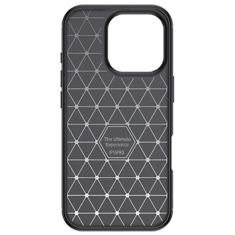 Beline Etui Carbon Armor iPhone 16 ProMax 6.9" czarny/black box